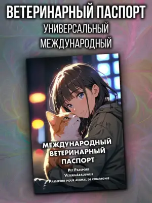 Ветеринарный паспорт для кошек, международный