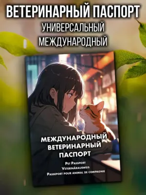 Ветеринарный паспорт для кошек, международный