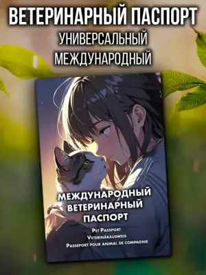 Ветеринарный паспорт для кошек, международный