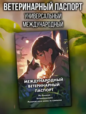 Ветеринарный паспорт для кошек, международный