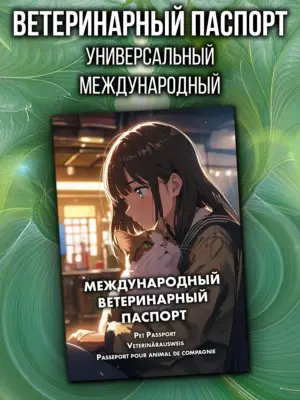 Ветеринарный паспорт для кошек, международный