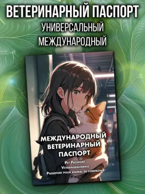 Ветеринарный паспорт для кошек, международный