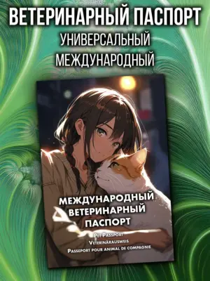 Ветеринарный паспорт для кошек, международный