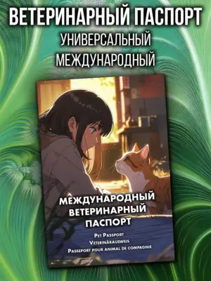 Ветеринарный паспорт для кошек, международный