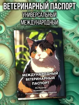 Ветеринарный паспорт для кошек, международный