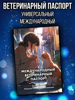 Ветеринарный паспорт для кошек и собак международный