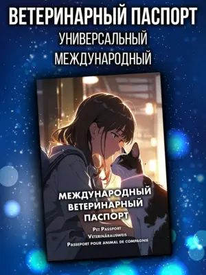 Ветеринарный паспорт для кошек и собак международный