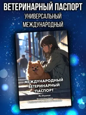 Ветеринарный паспорт для кошек и собак международный