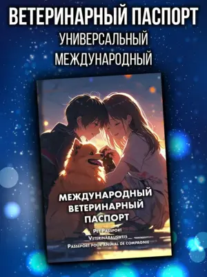 Ветеринарный паспорт для кошек и собак международный