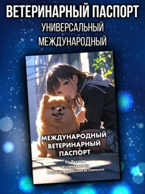 Ветеринарный паспорт для кошек и собак международный