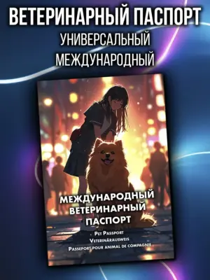 Ветеринарный паспорт для кошек и собак международный