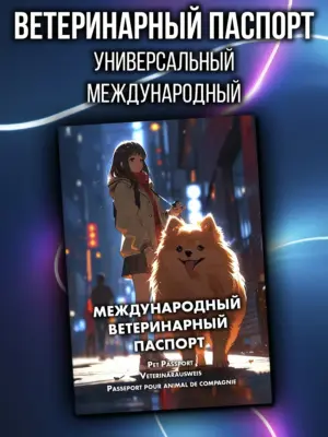 Ветеринарный паспорт для кошек и собак международный