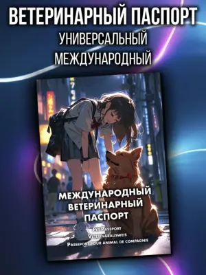 Ветеринарный паспорт для кошек и собак международный