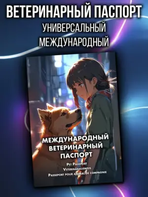 Ветеринарный паспорт для кошек и собак международный