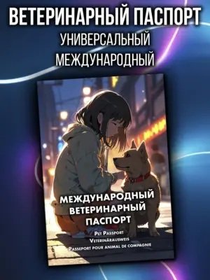 Ветеринарный паспорт для кошек и собак международный