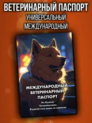Ветеринарный паспорт для кошек и собак международный