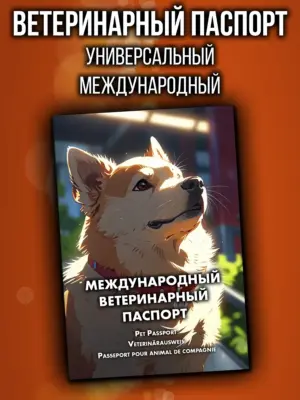 Ветеринарный паспорт для кошек и собак международный