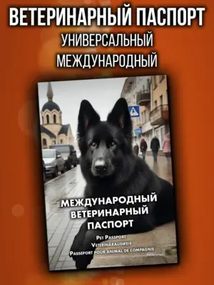 Ветеринарный паспорт для кошек и собак международный