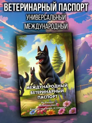 Ветеринарный паспорт для кошек и собак международный