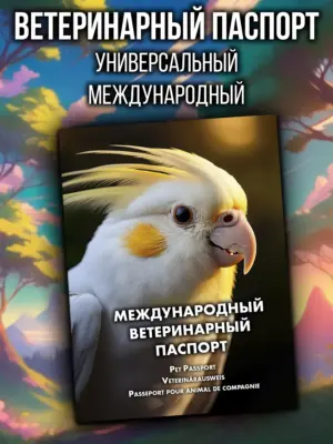 Ветеринарный паспорт для попугаев международный