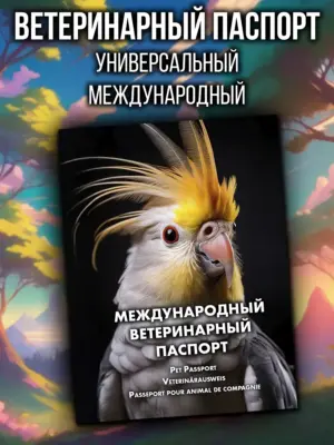 Ветеринарный паспорт для попугаев международный