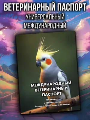 Ветеринарный паспорт для попугаев корелла международный