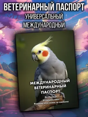 Ветеринарный паспорт для попугаев международный