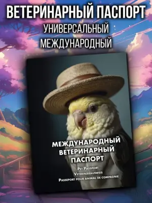 Ветеринарный паспорт для попугаев международный