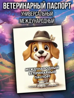Ветеринарный паспорт для собак международный