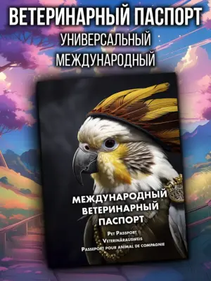Ветеринарный паспорт для попугаев международный