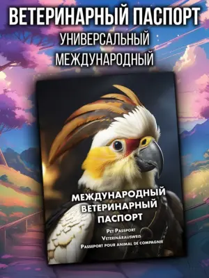 Ветеринарный паспорт для попугаев международный