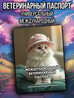 Ветеринарный паспорт для кошек международный