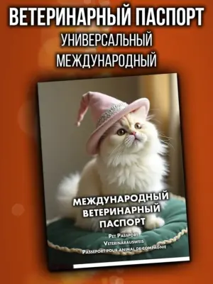 Ветеринарный паспорт для кошек международный