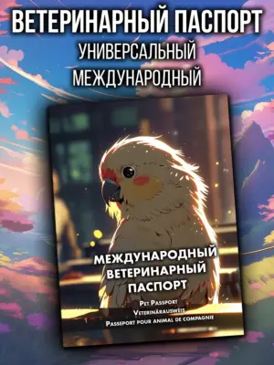 Ветеринарный паспорт для попугаев международный