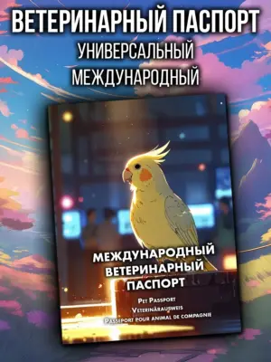 Ветеринарный паспорт для попугаев международный