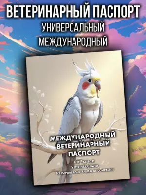 Ветеринарный паспорт для попугаев корелла международный