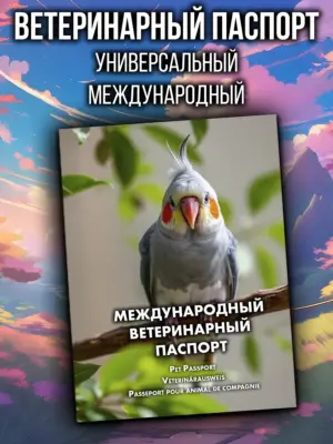 Ветеринарный паспорт для попугаев международный