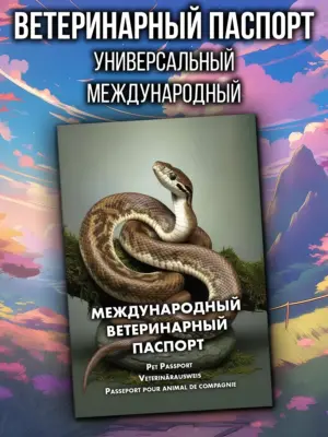 Ветеринарный паспорт для животных международный