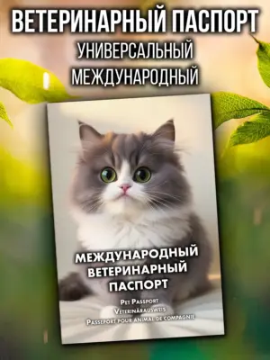 Ветеринарный паспорт для животных международный