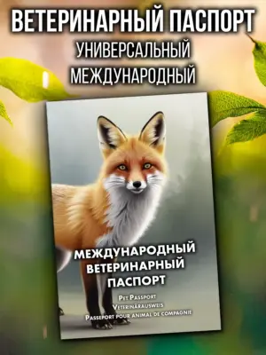 Ветеринарный паспорт для животных международный