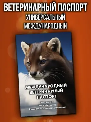 Ветеринарный паспорт для животных международный