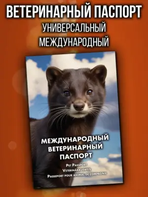Ветеринарный паспорт для животных международный