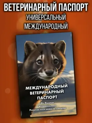 Ветеринарный паспорт для животных международный