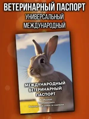 Ветеринарный паспорт для животных международный