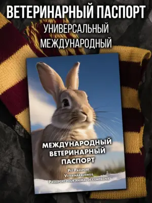 Ветеринарный паспорт для животных международный