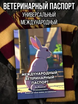 Ветеринарный паспорт для животных международный