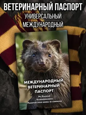 Ветеринарный паспорт для животных международный