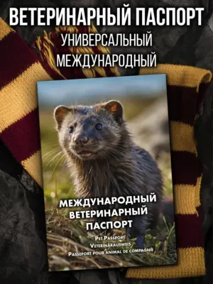 Ветеринарный паспорт для животных международный