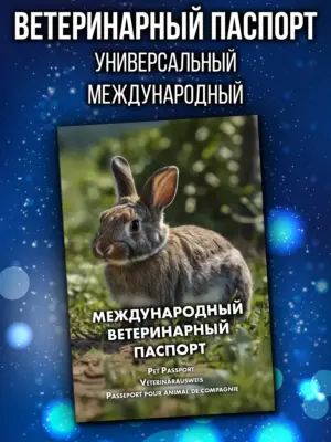 Ветеринарный паспорт для животных международный