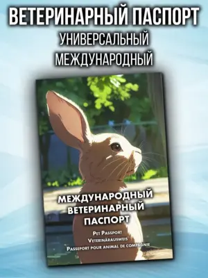Ветеринарный паспорт для животных международный
